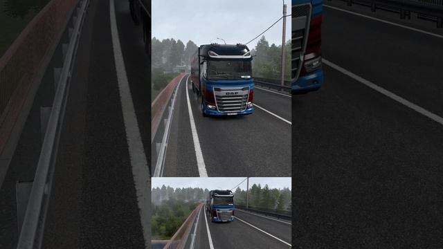 Настоящий мужчина DAF в ETS2 смотреть онлайн