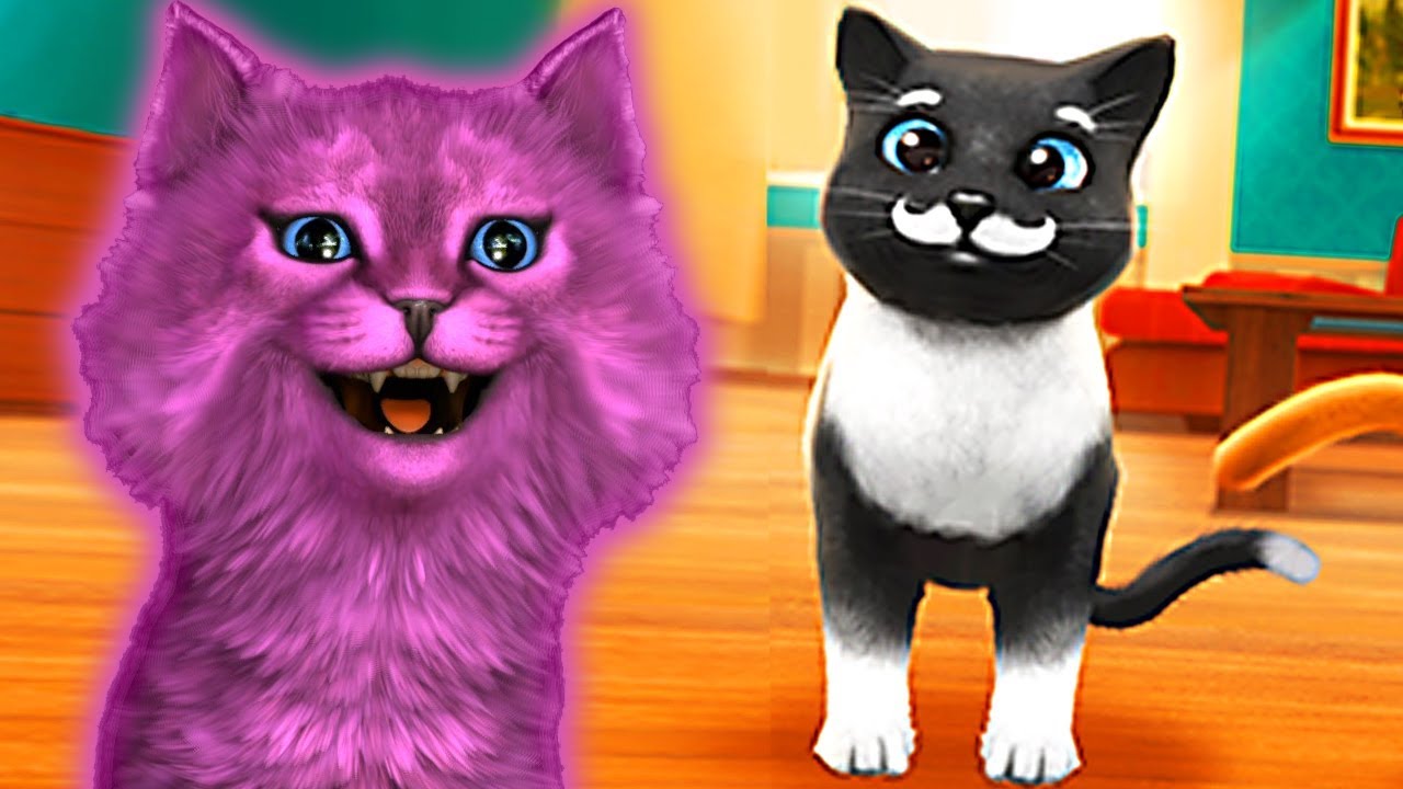 НОВЫЙ КОТ и НОВЫЕ ЗАДАНИЯ в СИМУЛЯТОРЕ КОТА КОТЕНОК АБИ игра ДЛЯ ДЕТЕЙ и МАЛЫШЕЙ #94 смотреть онлайн