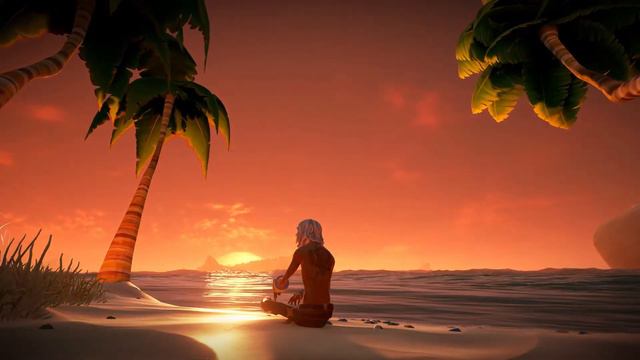 A star to sail by (sunset) - The Sea of Thieves смотреть онлайн