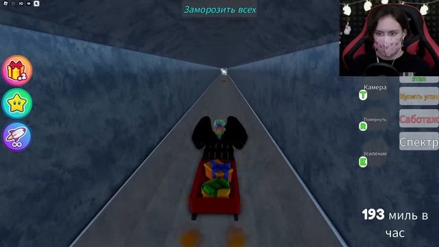 ДОСТАВЛЯЕМ ПОДАРКИ НА САНКАХ! Roblox Sleigh Ride Frenzy смотреть онлайн