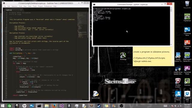 Caesar Wheel Encryption In Python смотреть онлайн