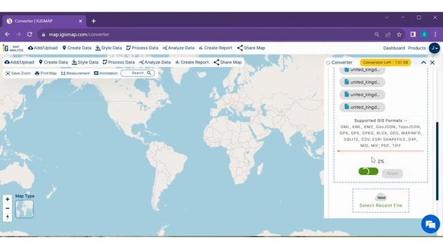 Online SHP to SQLite Conversion l Free Converter SHP to Other GIS Formats смотреть онлайн