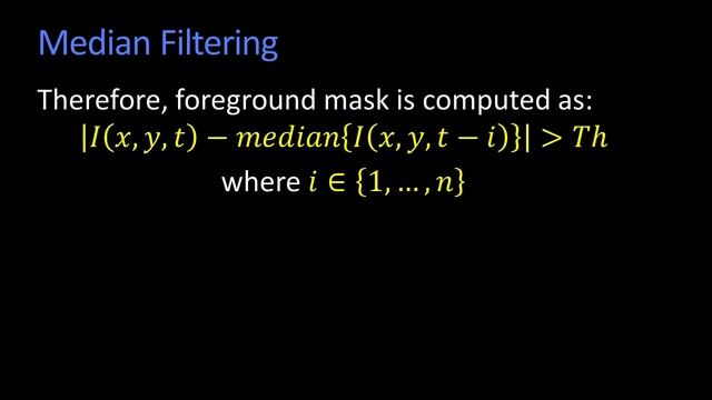 Median Filtering смотреть онлайн