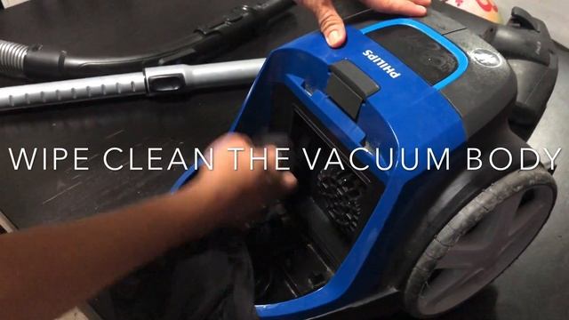 How to Dismantle Vacuum Cleaner for Cleaning (Bagless Vacuum) Philips PowerPro Compact Vacuum - DIY смотреть онлайн