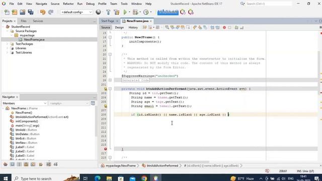 Student Record System Using Java | Very Simple Java Project смотреть онлайн