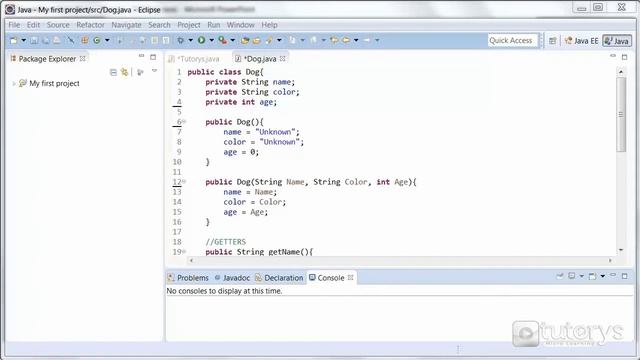 How to use class variables in Java? смотреть онлайн