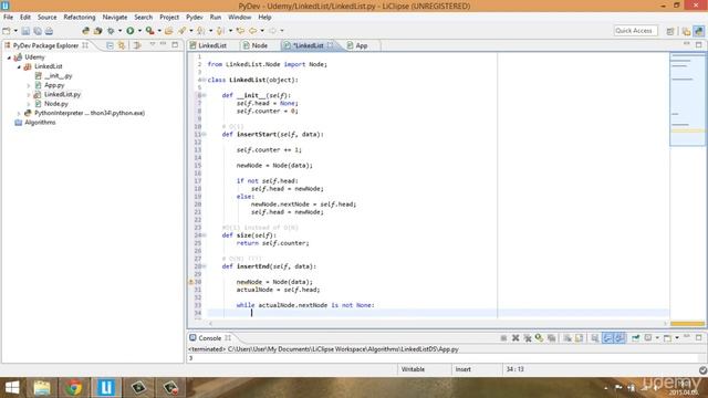 002 Linked list implementation | Using Java | Using Python смотреть онлайн