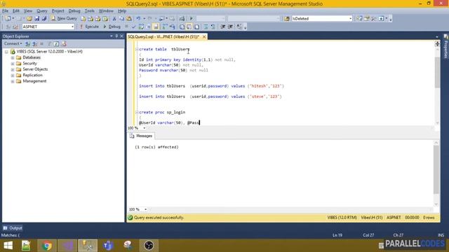 ASP.NET - How to Create Login form with SQL database and Sessions in .NET C# смотреть онлайн