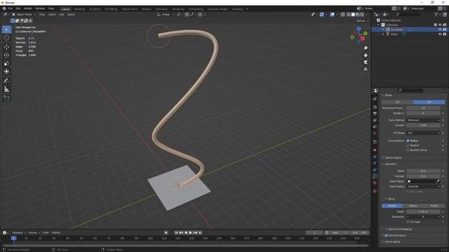 Памятка как привязать частицы к кривой Blender смотреть онлайн