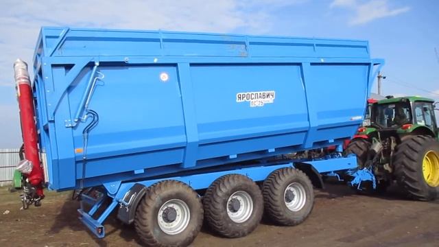 Полуприцеп тракторный самосвальный ПС-25Б Армата, Ярославич смотреть онлайн