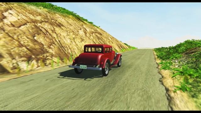 BeamNG Drive - Trampoline Madness With Cars & Trucks смотреть онлайн