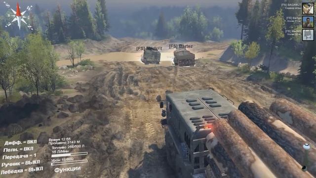 Spintires Мини-Обзор ("Три поросенка") смотреть онлайн