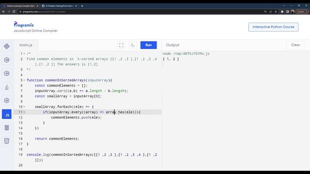 Data Structure ITI Lab | Find Common In K-Sorted Arrays смотреть онлайн