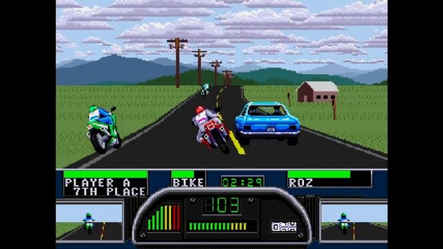 Road Rash 2 (Sega Rus) Дорожное безумие смотреть онлайн