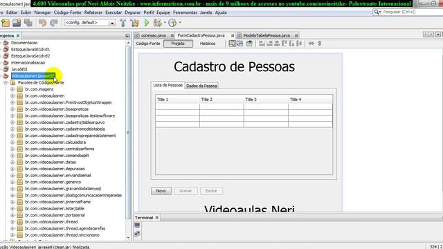 aula 4771 java seIII Dist Build Rede fazendo o sistema acessar o banco via Rede TCP IP copiando p смотреть онлайн