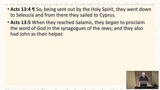 Acts 13:1-12/Tyndale Bible Church смотреть онлайн