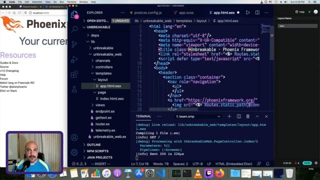 Livestream: Building a productivity app with Elixir, Phoenix and TailwindCSS Part 1 смотреть онлайн