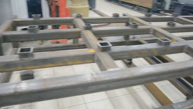 Снятие напряжений сварной станины 3100 x 3100 смотреть онлайн