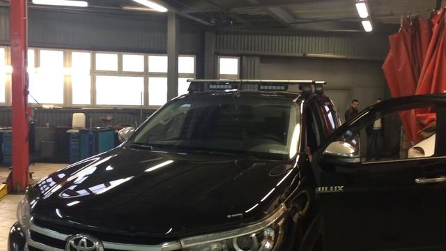 Новый Toyota Hilux 2015 (2016) - дополнительная оптика смотреть онлайн