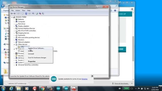 Arduino UNO and Mega Windows 7, 8, 10 USB driver Solved смотреть онлайн