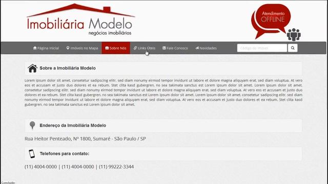 Site Imobiliária - Script Php - Responsivo - Com Chat Online смотреть онлайн