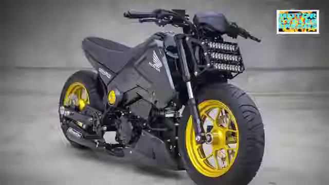 2015 #Honda #Grom 125 custom #Streetfighter & #Superbike at #SEMA Motor Show (USA) photos & details смотреть онлайн