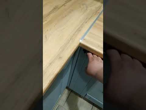 Кухня Гарда эмалит серого цвета