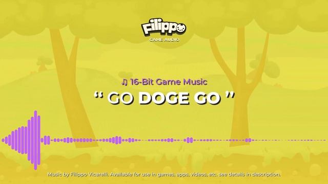 Cute and Happy Music for 16-bit Games | Go Doge Go смотреть онлайн