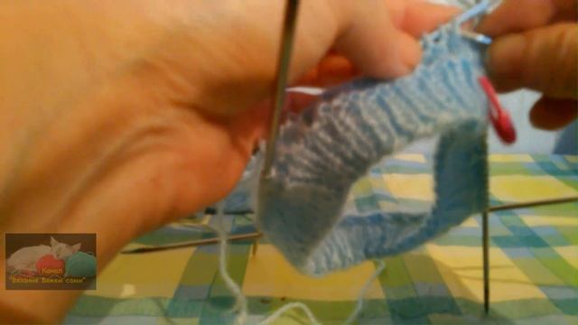 Вязание спицами. Ажурная беретка для малышки. Вяжем из мохера смотреть онлайн