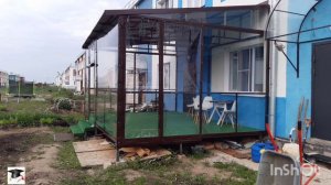 Веранда из металла. Закрываем мягкими (гибкими, жидкими) окнами