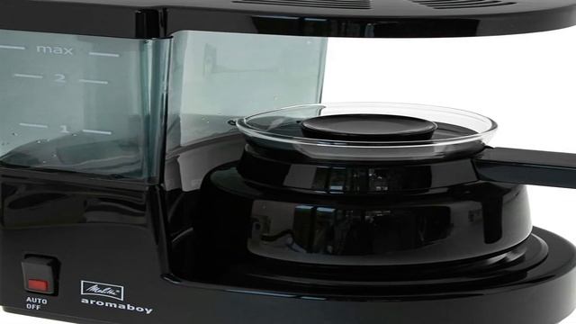 Melitta Cafetera de filtro con jarra de vidrio, Para 2 tazas de café, Aromaboy, Negro смотреть онлайн