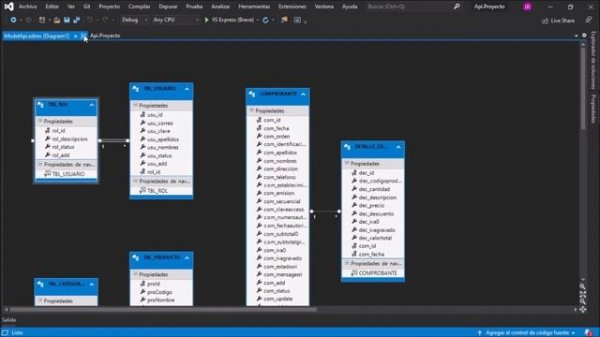 Creación de una Api (ASP.Net) (Net Framework) Retorno JSON