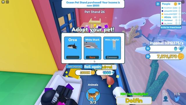 Pet Tycoon! ? in Roblox смотреть онлайн