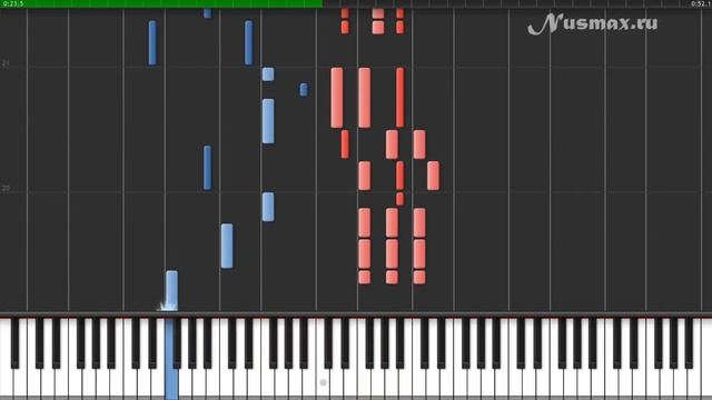 Alan Menken — Under The Sea (OST Little Mermaid) Piano Tutorial (Synthesia + Sheets + MIDI) смотреть онлайн