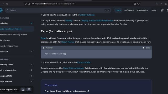 New reactjs website is shipped & create react app is dead i guess смотреть онлайн