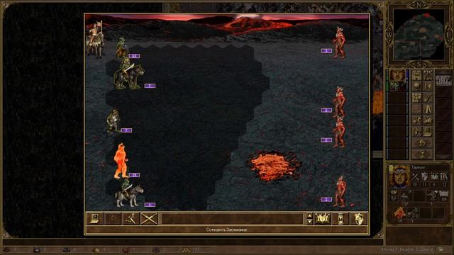 Прохождение Heroes of Might & Magic III (Heroes Chronicles) Серия 33 "Пламенная Луна" смотреть онлайн