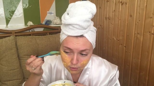 Домашняя маска из яблок для жирной кожи смотреть онлайн