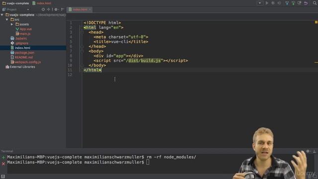 083 An Overview over the Webpack Template Folder Structure смотреть онлайн