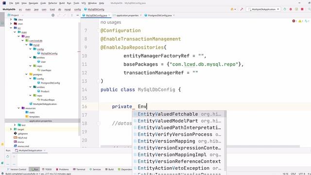 ? Spring Boot With Multiple Databases in Hindi смотреть онлайн