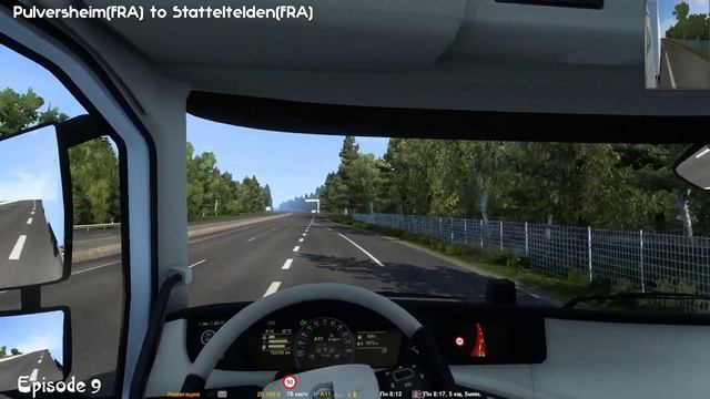 FSG Map 1.4 / ETS2 1.44 / Pulversheim?? to Staffelfelden?? / Volvo FH16 500 смотреть онлайн