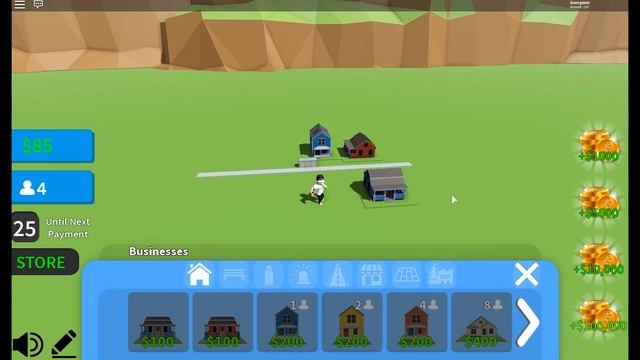ПОСТРОЙ СВОЙ ГОРОД МЕЧТЫ В РОБЛОКС И ЗАРАБАТЫВАЙ ДОЛЛАРЫ! City Tycoon ROBLOX смотреть онлайн