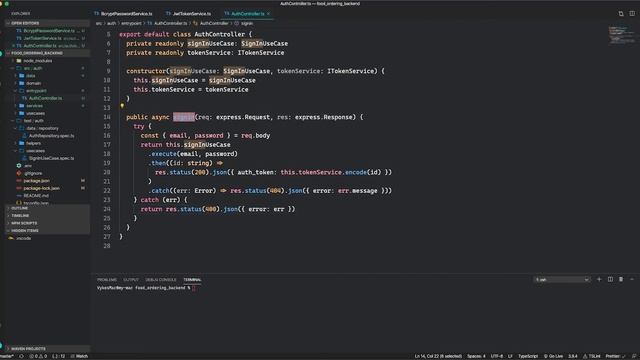 Full Stack Flutter Development[Food Ordering App] - Part 5 Auth Controller and Router смотреть онлайн