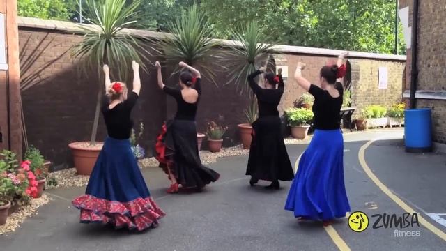 Bailando - Zumba with Vivian - Flamenco Reggaeton смотреть онлайн