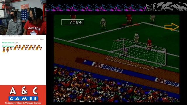 Fifa Soccer 96 (Sega Genesis) Canada Day Stream with DTysonator and Gar смотреть онлайн