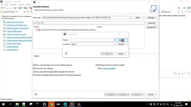 Different ways to install Cucumber plugin into Eclipse 100% working смотреть онлайн