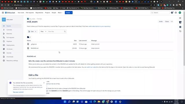 How to configure git and clone repository and access its branches. Part 02 смотреть онлайн