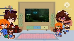 Afton's react to Every Freddy in a nutshell ||GCRV||Fnaf||