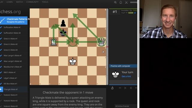 Chess Puzzles Mate in 1, 2 or 3 Kill Box and Vukovic Mate #10 смотреть онлайн