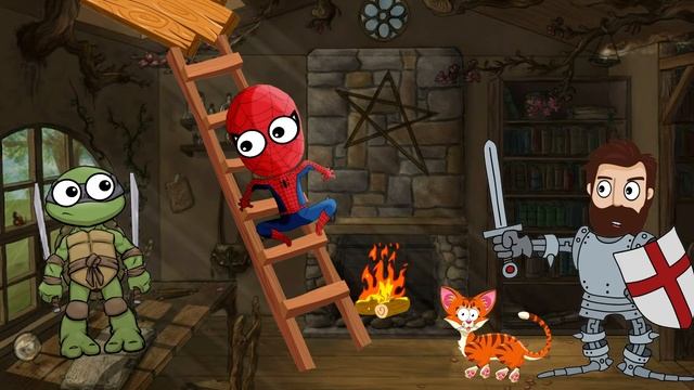 ДОМИ ШОУ против ПИСУЛОПКИ!!! СПАЙДЕР и НИНДЗЯГО