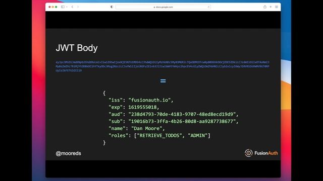 Anatomy of a JSON Web Token (JWT) смотреть онлайн